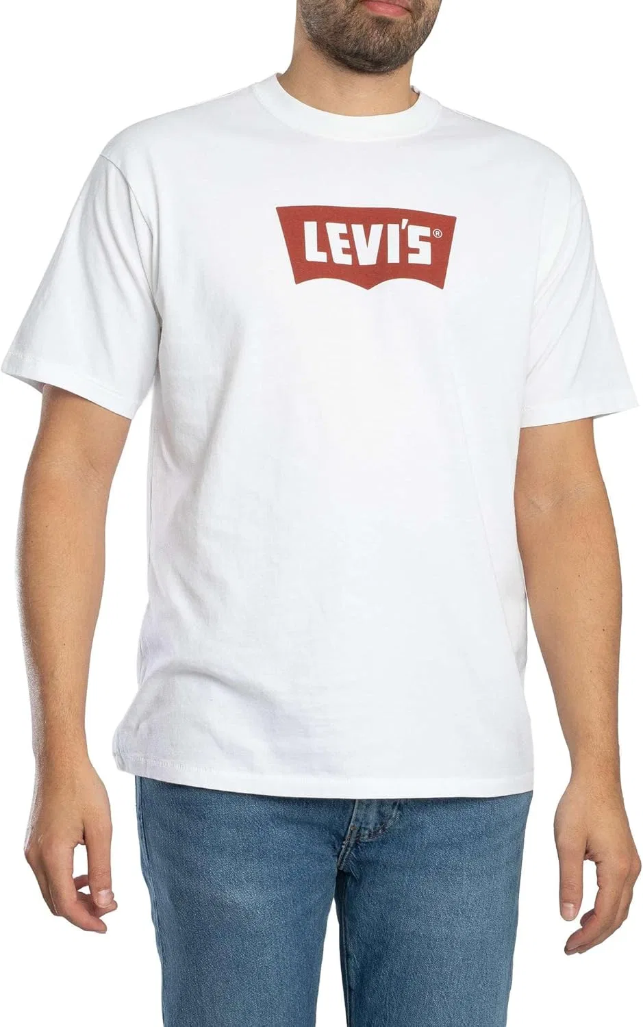Мужская футболка свободного кроя Vintage Batwing Graphic Tee Levi's, White
