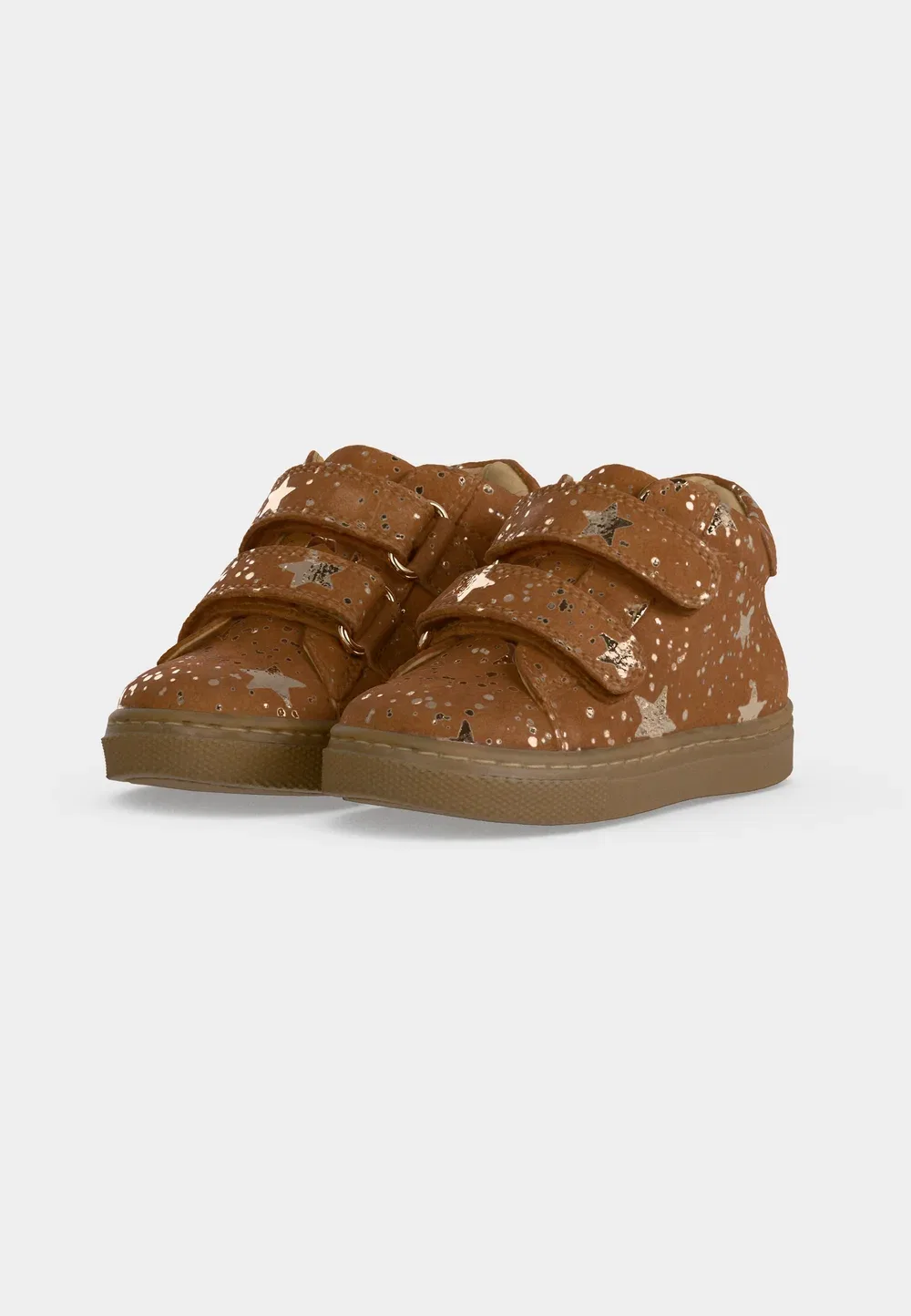 Кожаные высокие кроссовки Friboo By Zalando, Cognac — фото 3