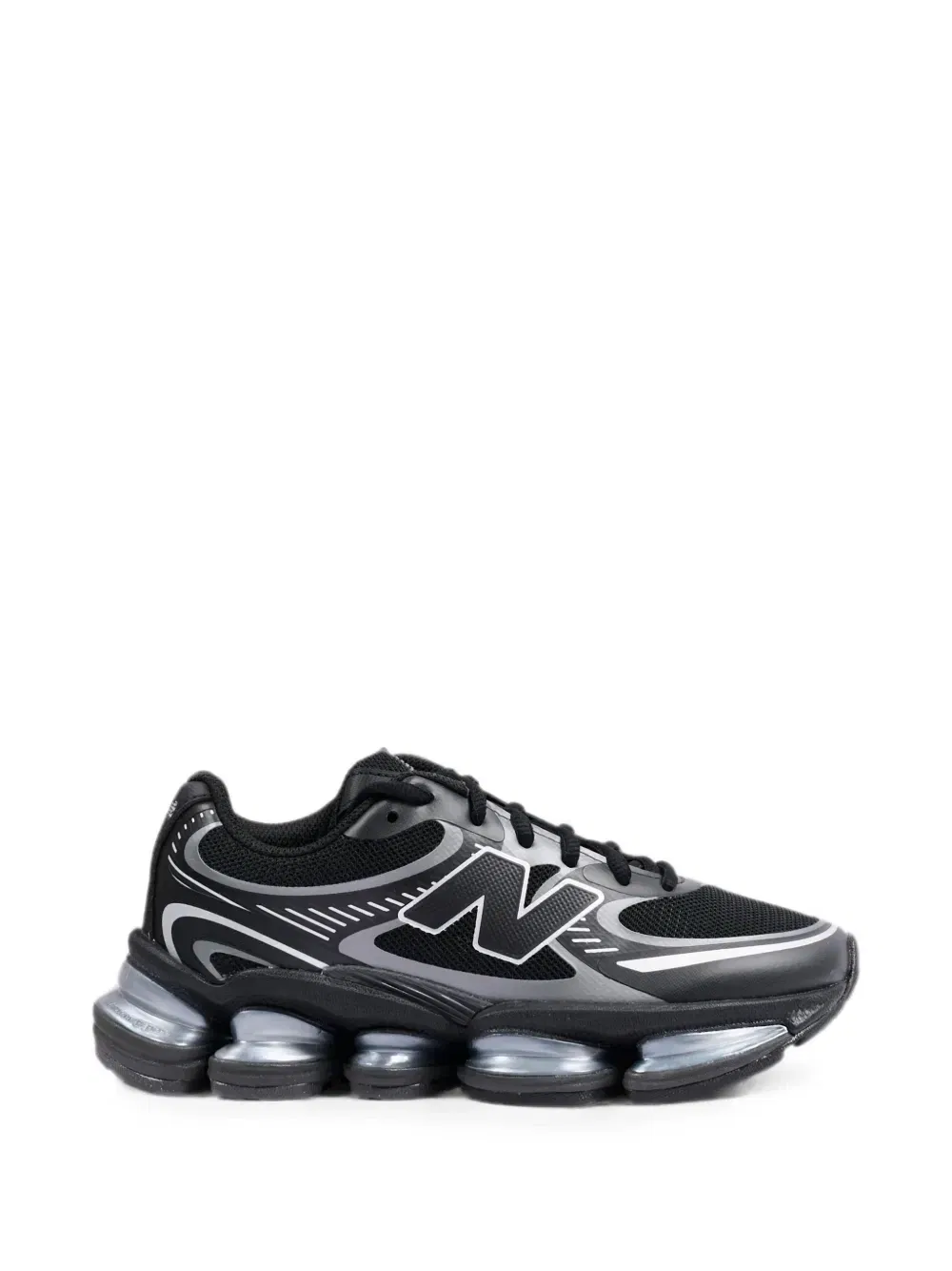 Кроссовки 2000 Lace с нашивкой в виде логотипа New Balance Kids, черный