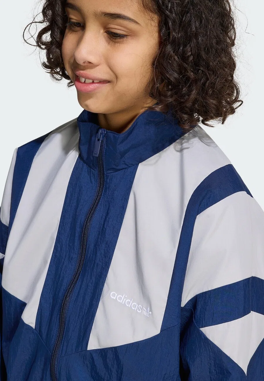 Куртка ADIDAS ORIGINALS для межсезонья, цвет морской синий — фото 3
