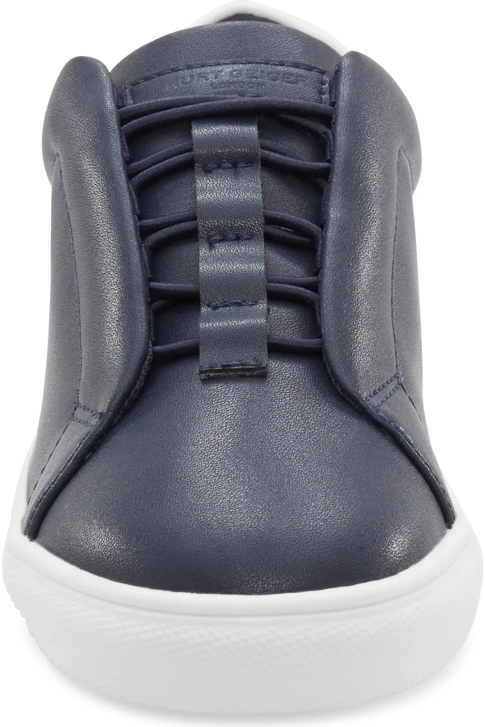Детские кеды slip-on на эластичных шнурках Mini Laney Kurt Geiger London, темно синий — фото 3