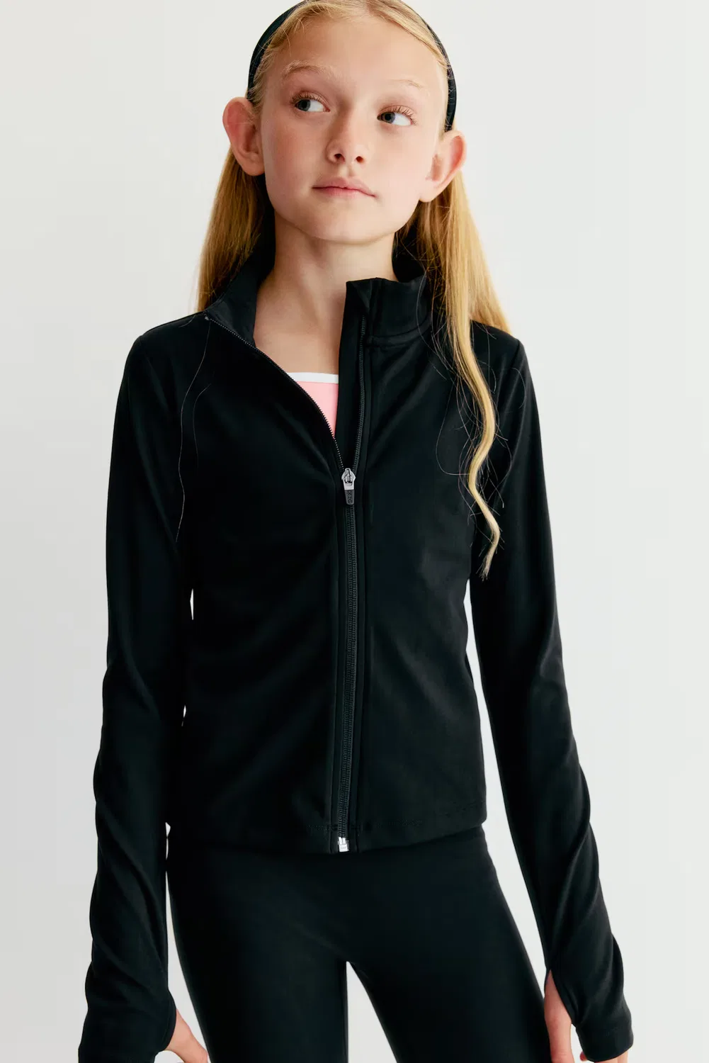 Спортивная куртка с мягкой подкладкой H&M, Schwarz