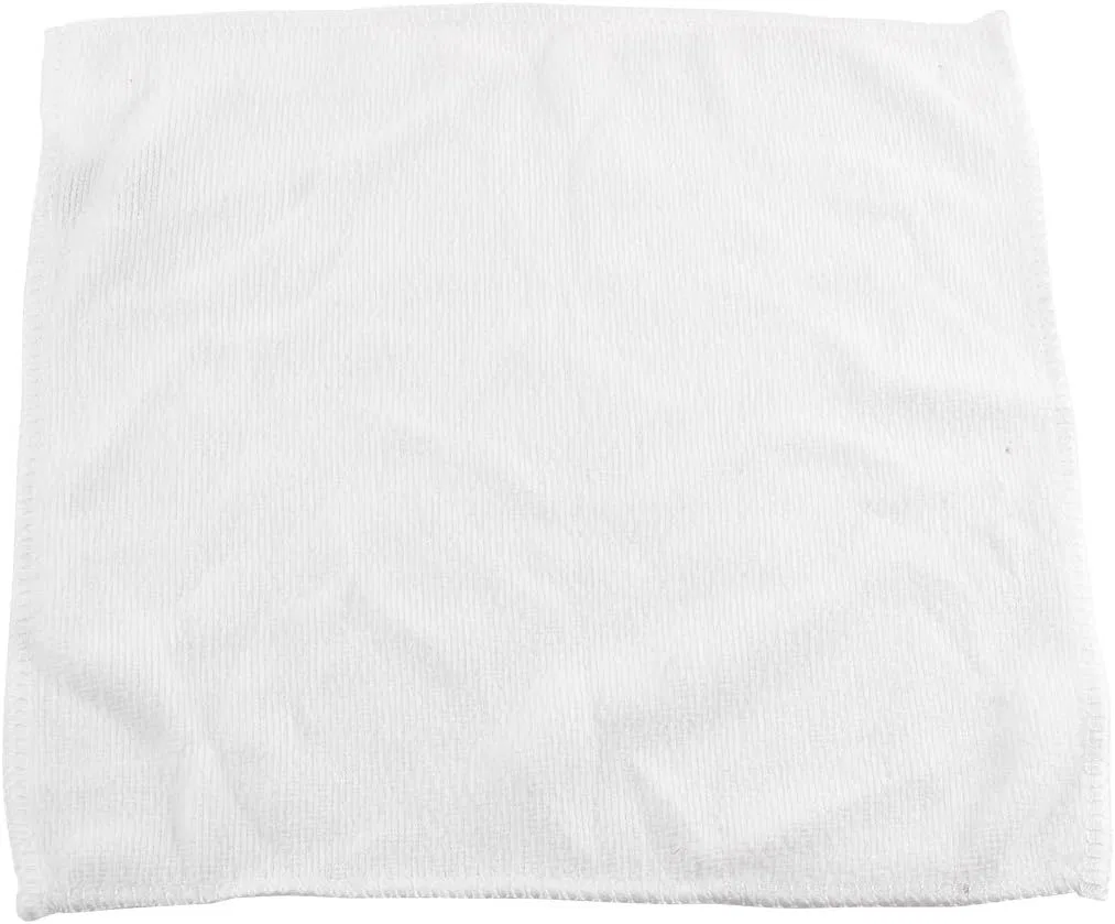Салфетки для лица из микрофибры, Ruilogod, 25x25см, Белый