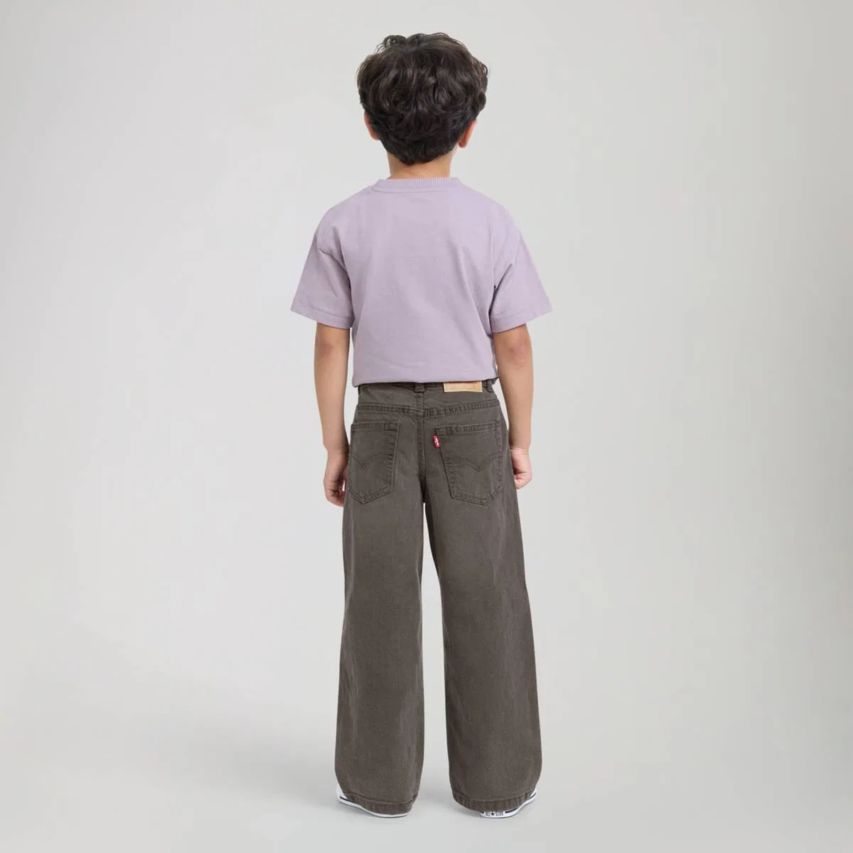 мешковатые джинсы 578 для мальчиков 4-7 лет Levi's, Jupiter - Dark Wash — фото 4
