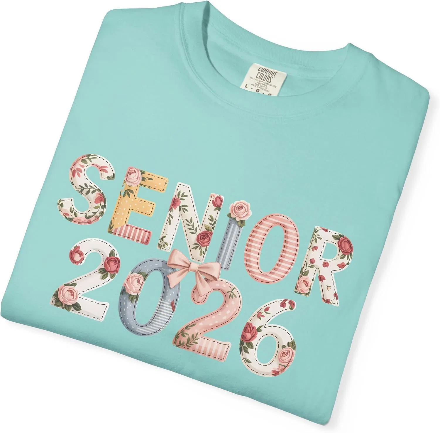 Унисекс футболка с градацией цвета Comfort Colors 1717, Chalky Mint — фото 3