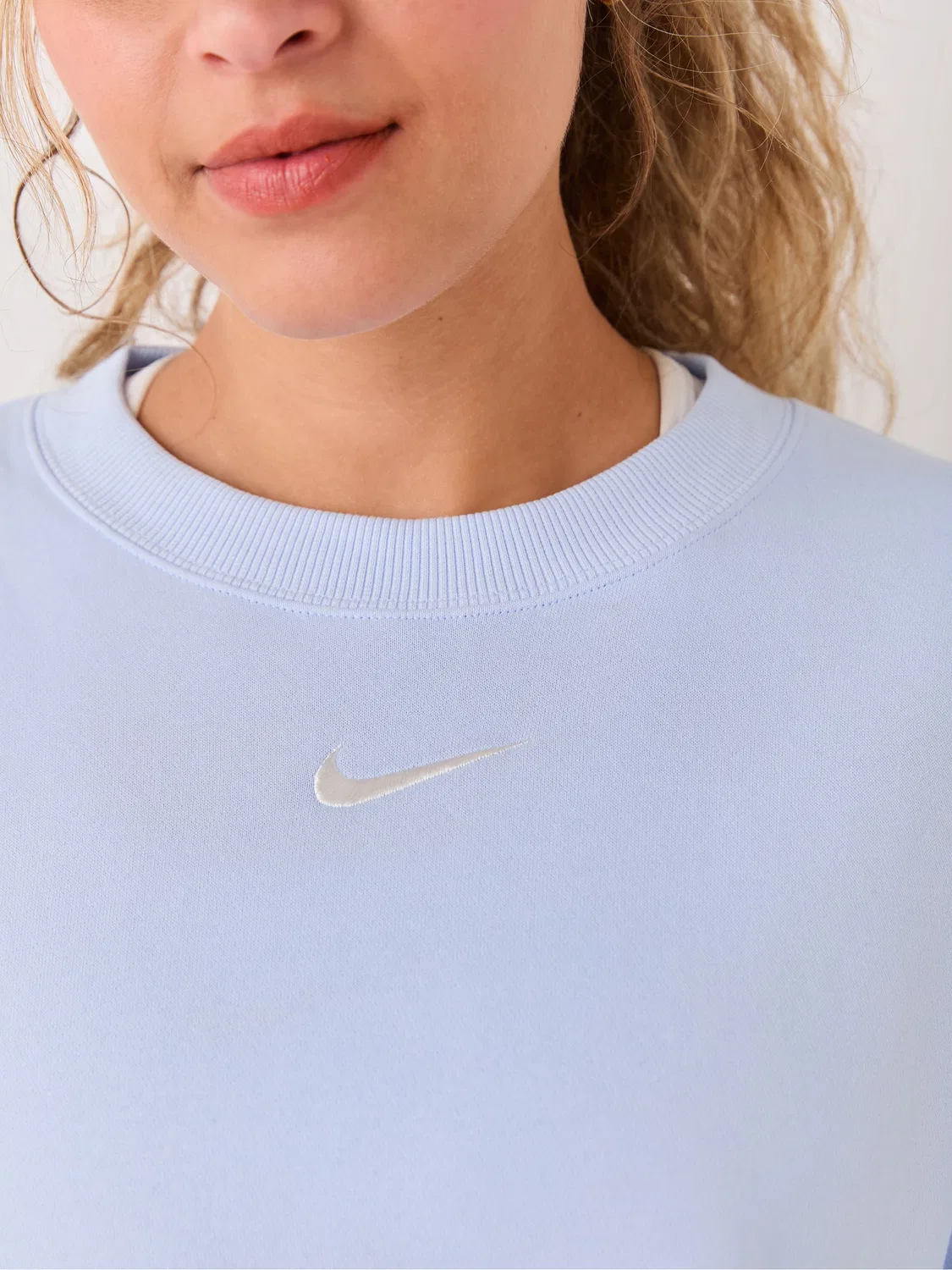Свитшот оверсайз Nike Sportswear Phoenix Fleece Nike, голубой — фото 3