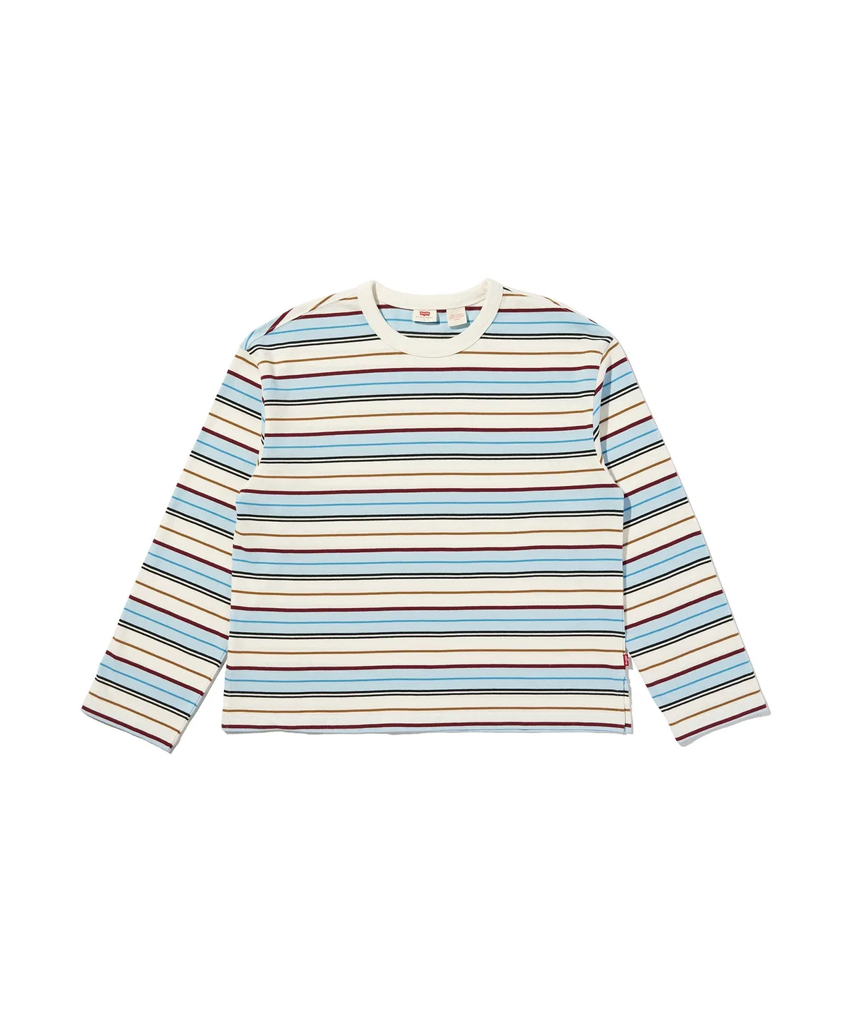Женская футболка с длинным рукавомс принтом Levi's, Blue — фото 4