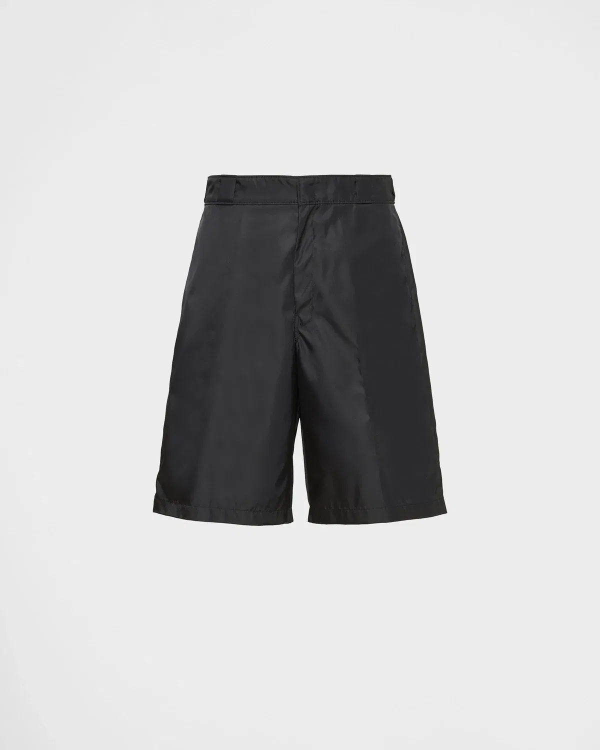 Шорты-бермуды из Re-Nylon Prada, черный
