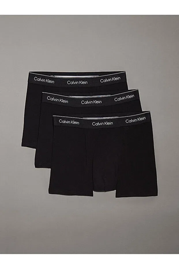 Мужские боксеры эластичные Calvin Klein, Black