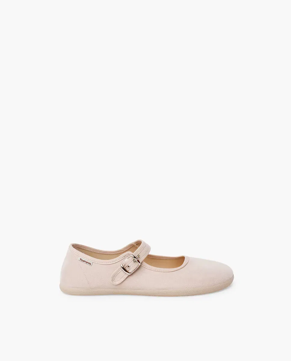 Детские туфли для девочек barefoot Merceditas Pisamonas, Beige