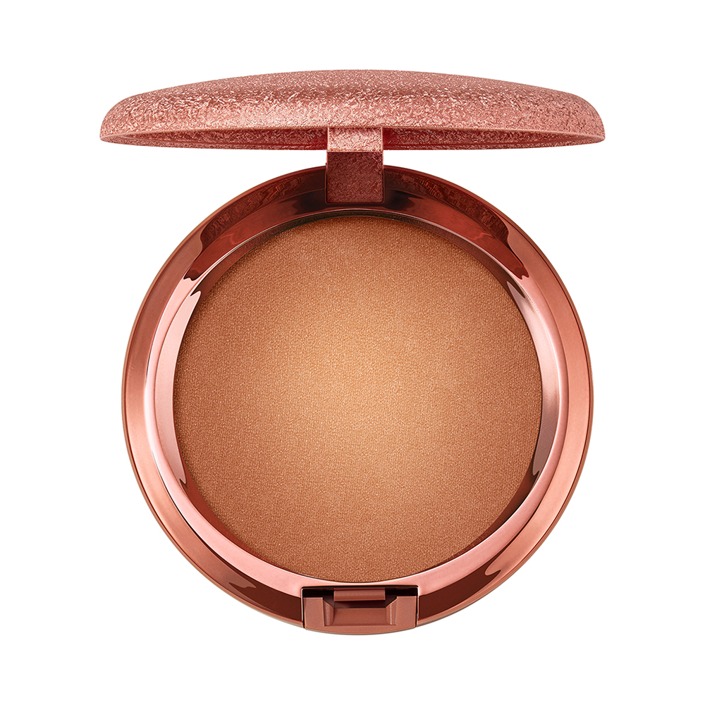 

Сияющая бронзирующая пудра skinfinish sunstruck radiant bronzer Mac, цвет radiant medium golden, вес 8 гр.