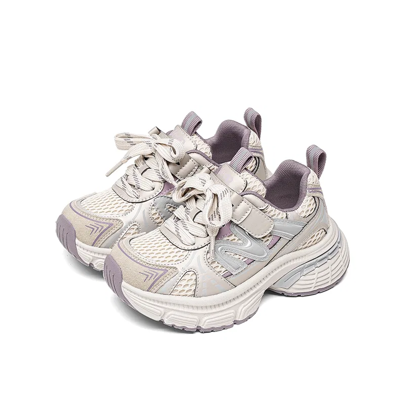 Детские кроссовки Jeep Explorer 2.0 Low top Casual Shoes, Beige Purple — фото 4
