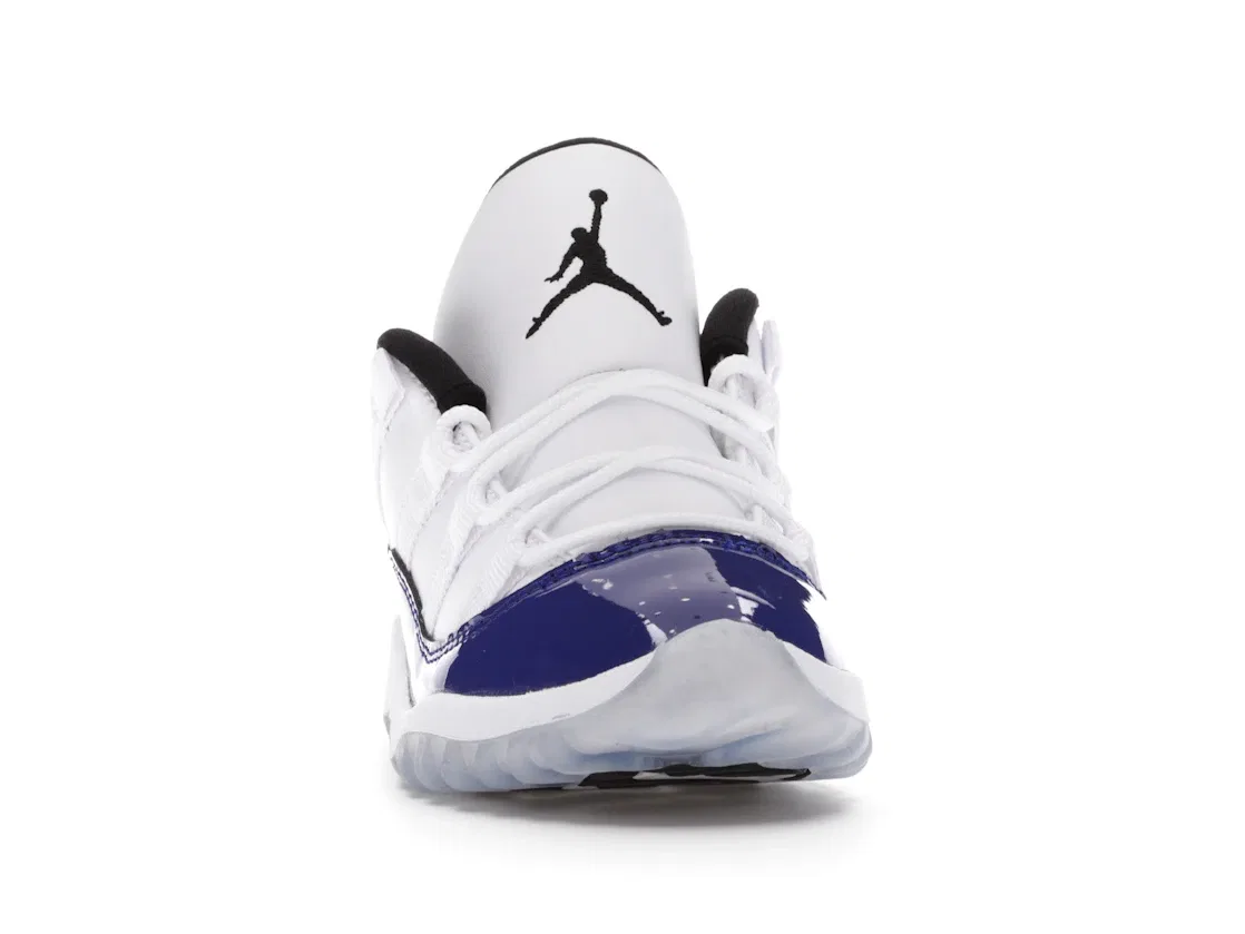 Детские кроссовки Lifestyle Jordan 11 Retro Low Jordan, White/Black-Concord — фото 2