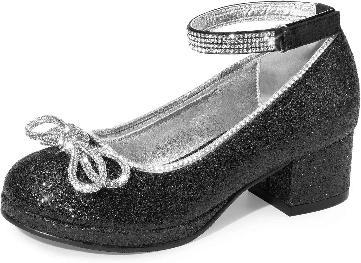 Детские туфли для девочек на платформе DREAM PAIRS, Black