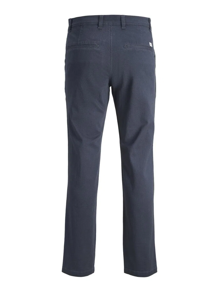 Брюки JACK & JONES MINI Slim fit 'JPSTMarco JJDave' темно-синего цвета — фото 2