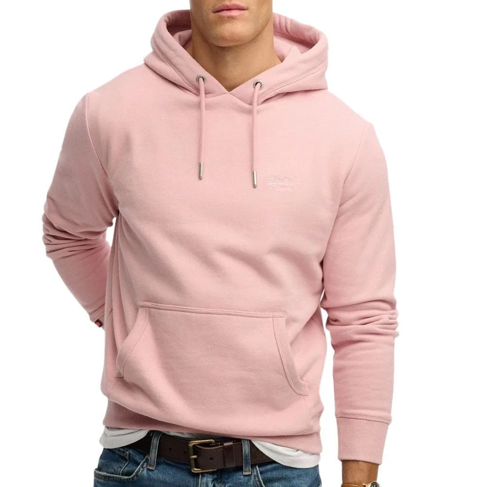 Мужское худи с капюшоном Essential Logo Superdry, Rosa