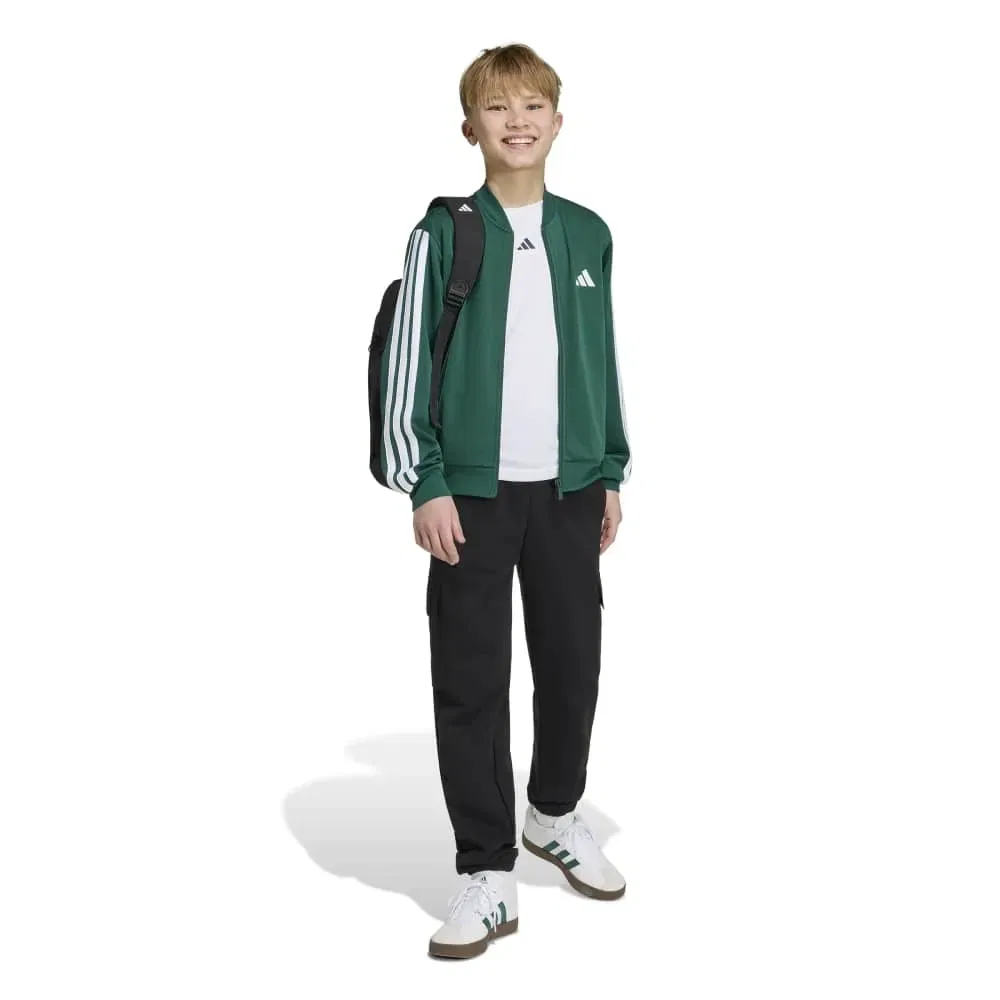 Детская куртка из трикотажа Climacool Adidas, Green — фото 4