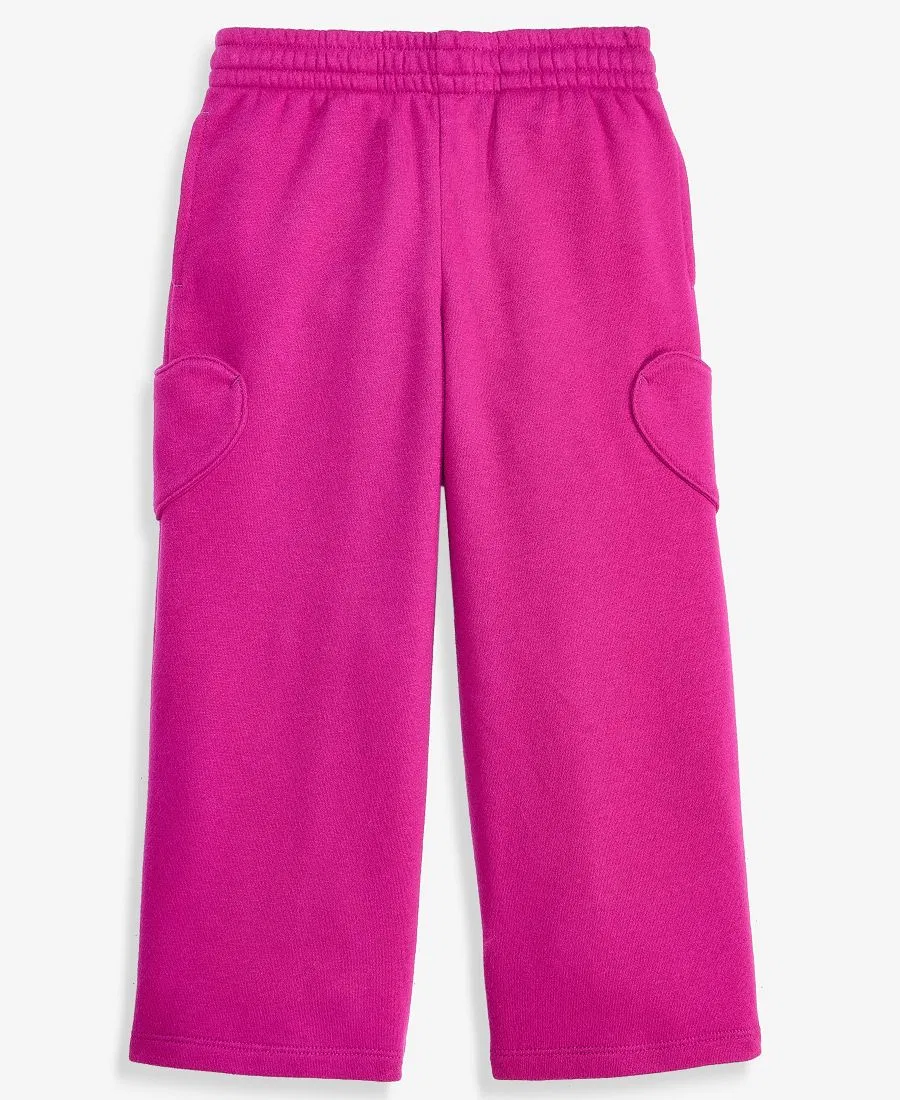 Флисовые брюки с сердечками Epic Threads, Cranberry Rose
