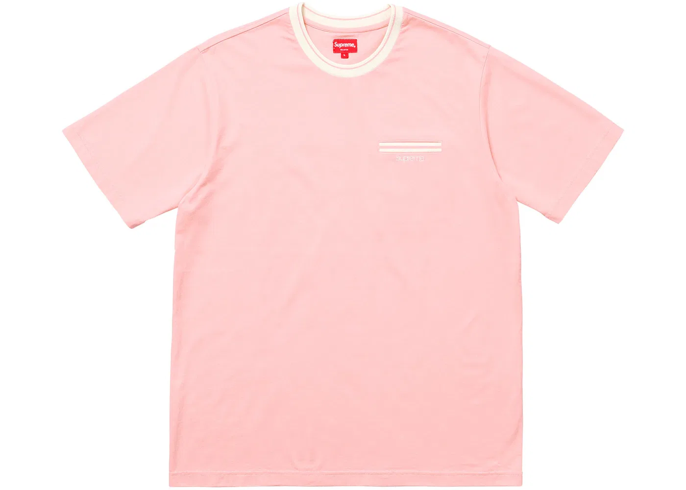 Мужская футболка с ребристой структурой Supreme Tee, Pink