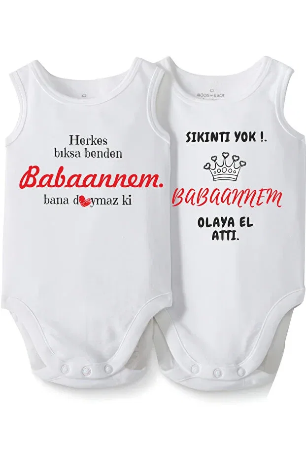 Детское боди для новорожденных с принтом Daddy Cactus Collection, White