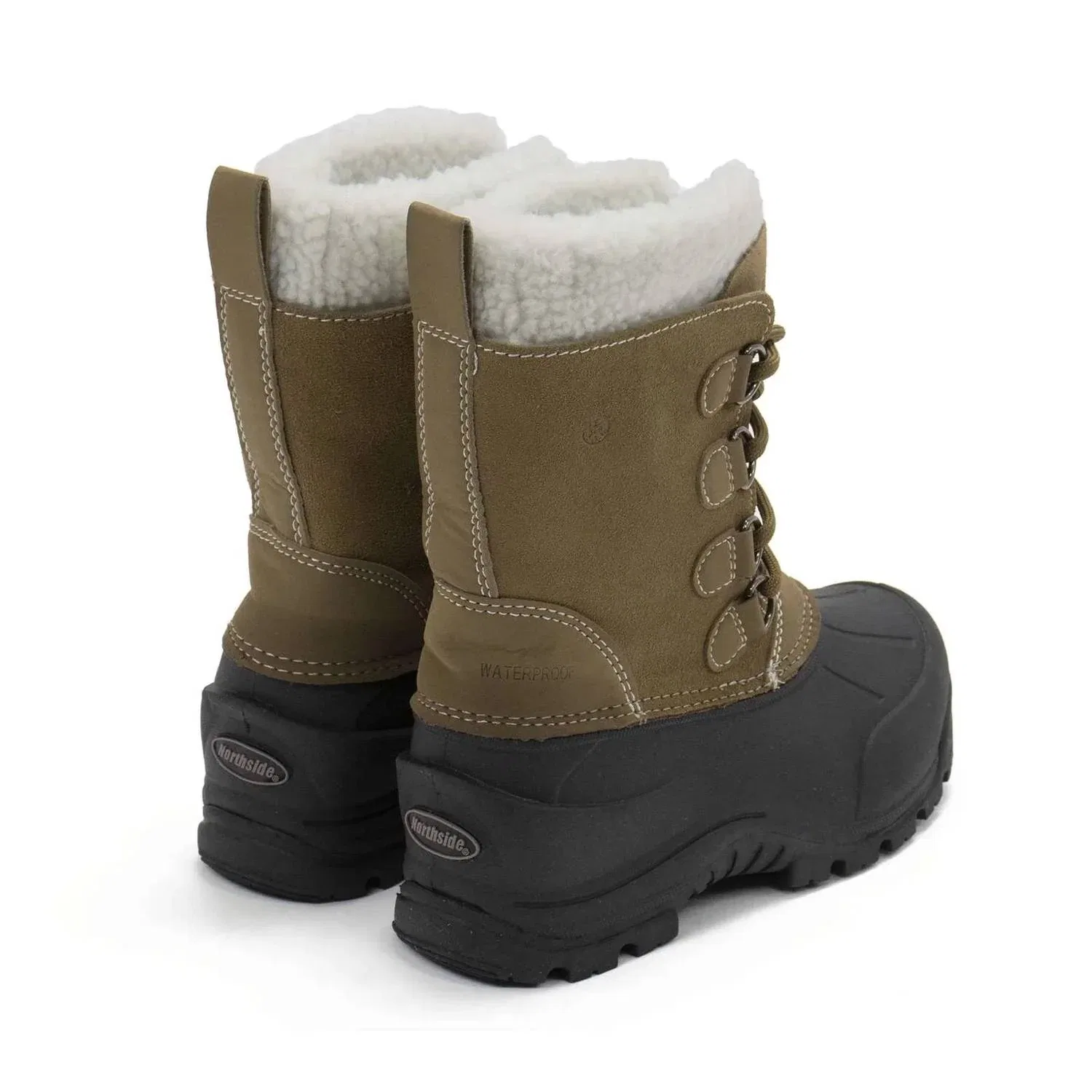 Детские зимние ботинки утепленные водонепроницаемые Back Country Faux Snow Boot Northside, Tan — фото 3