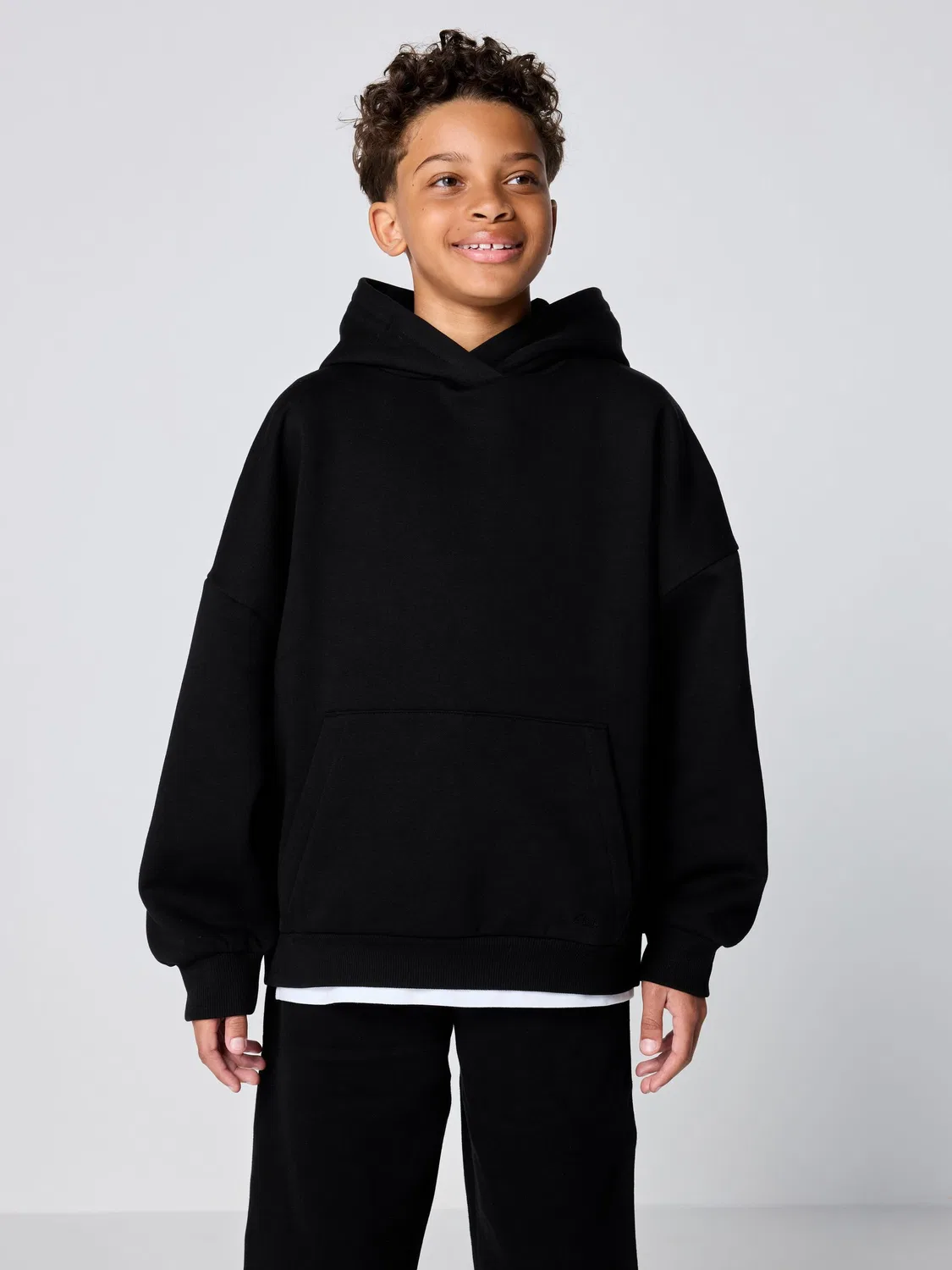 Спортивный костюм Clarks Black Oversized Hoodie & Joggers Set, черный
