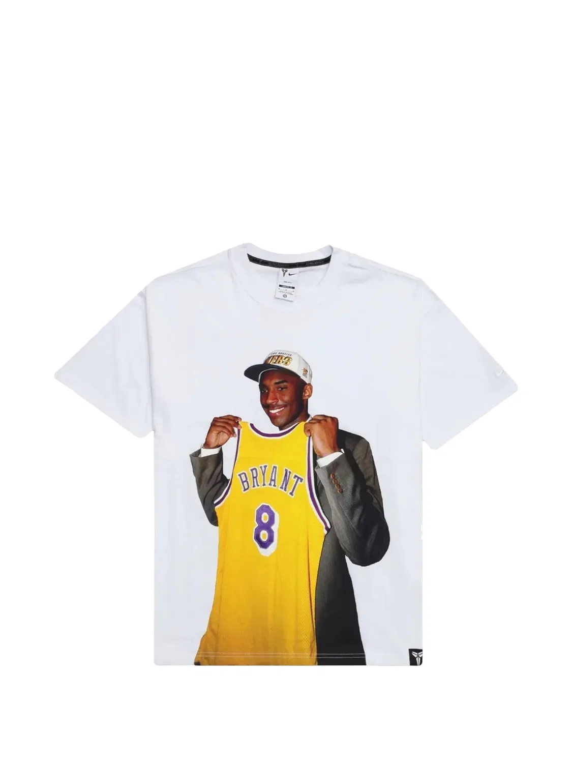 Футболка Kobe Draft Pack с круглым вырезом Nike, белый