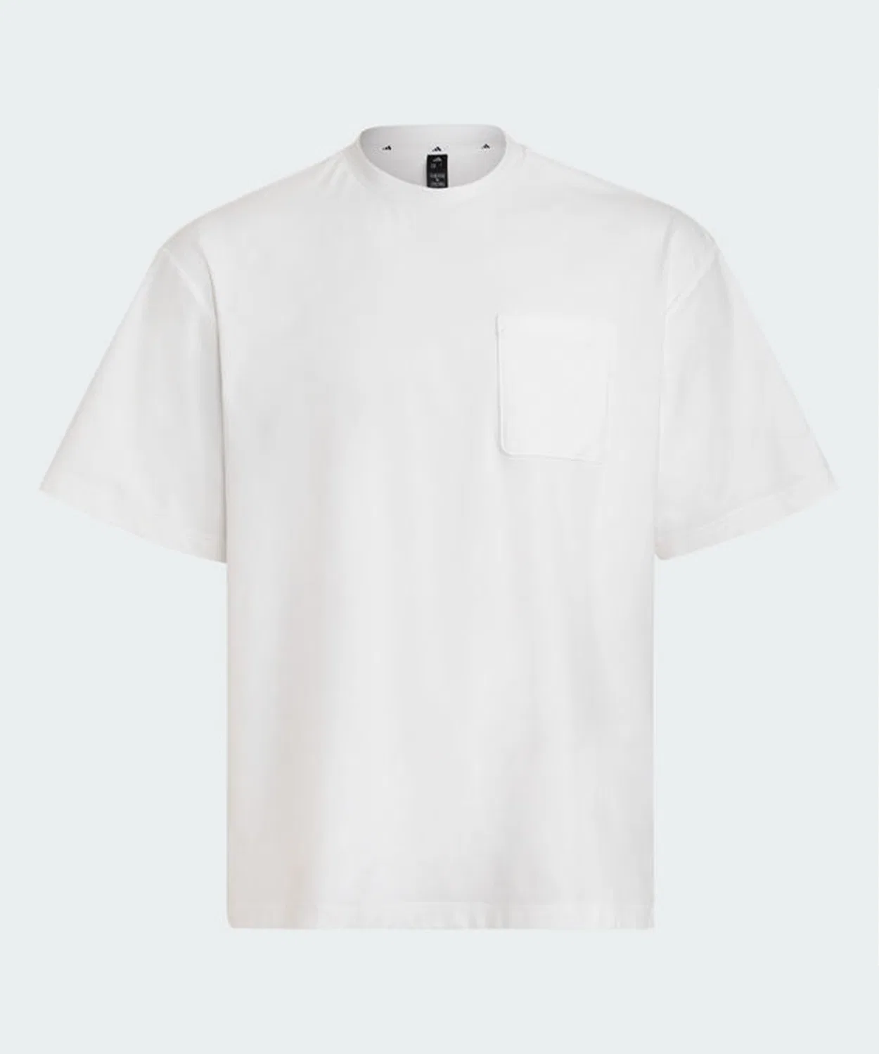 Мужская футболка оверсайз с нагрудным карманом Cool Feeling Adidas, White