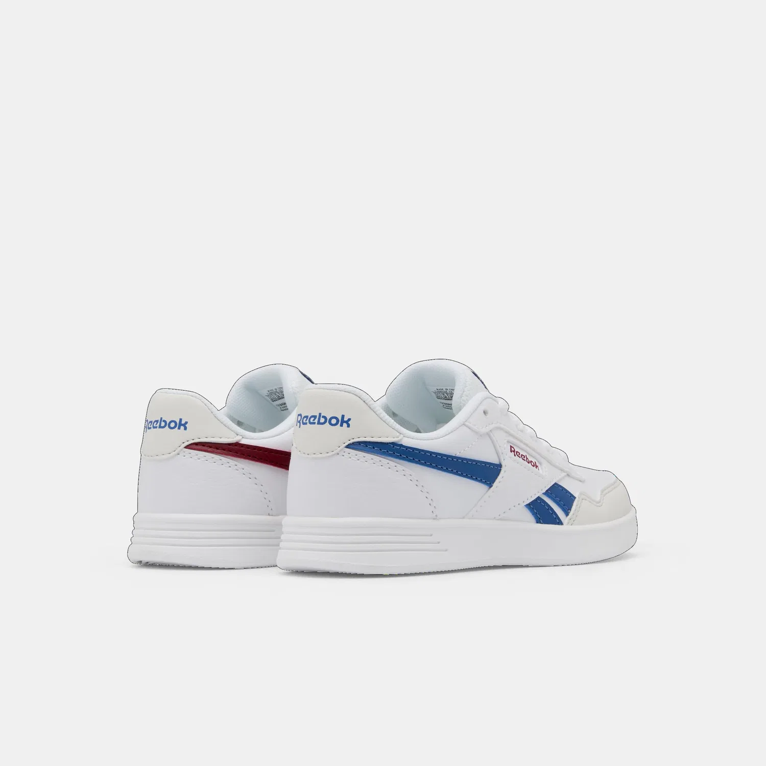 Детские кроссовки Court Advance Reebok, White Retrored Twilightblue — фото 3