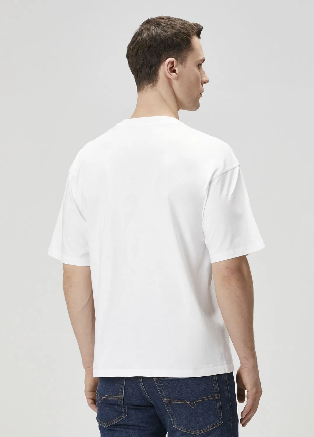 Футболка T-Lucien-Ihbi Diesel, white — фото 4