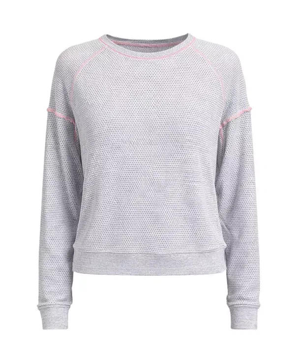 Детский топ с длинным рукавом для девочек Chill Day Long Sleeve Top Lucky In Love, серый