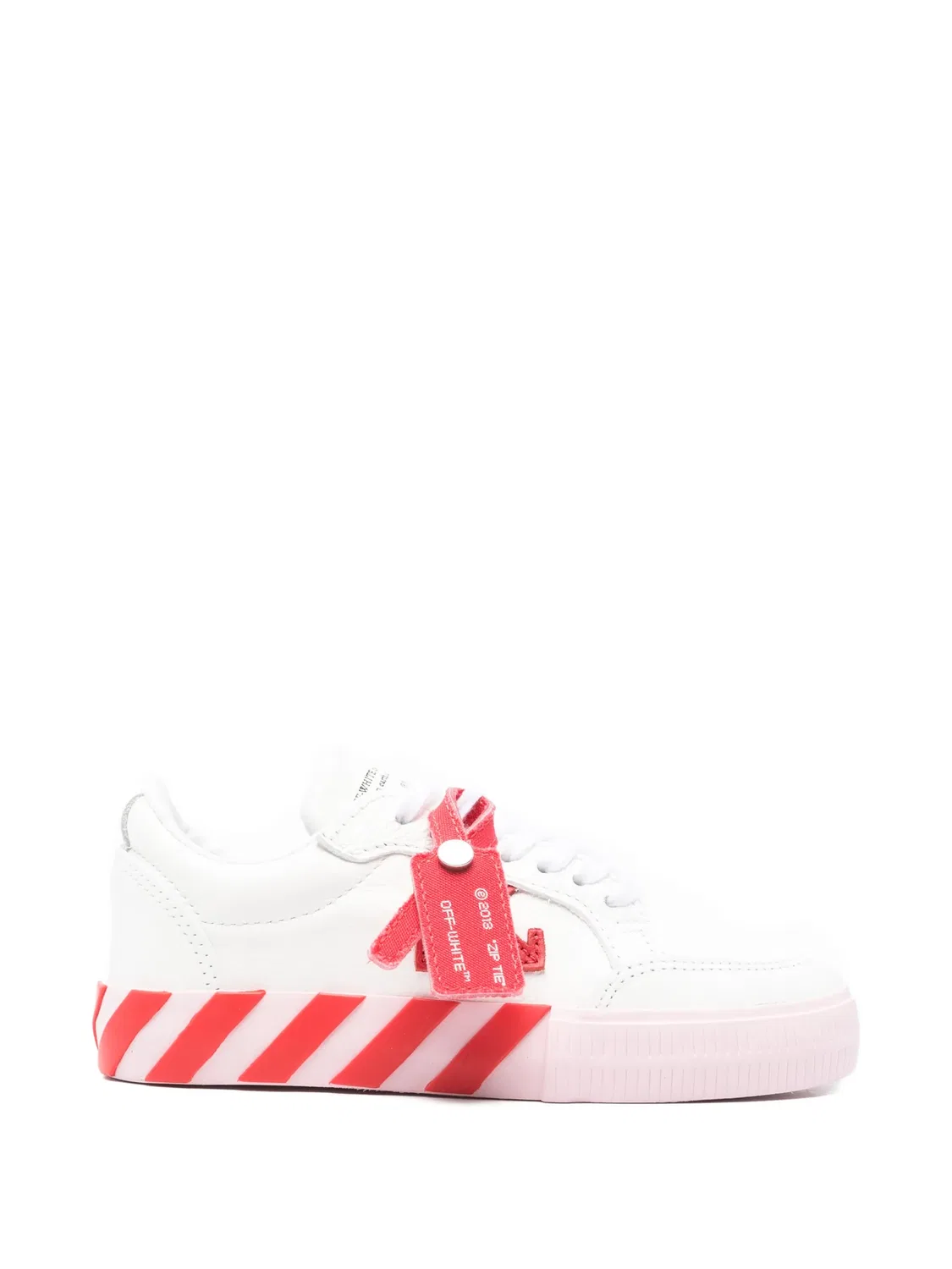 Кеды Vulc кожаные белые OFF-WHITE, белый
