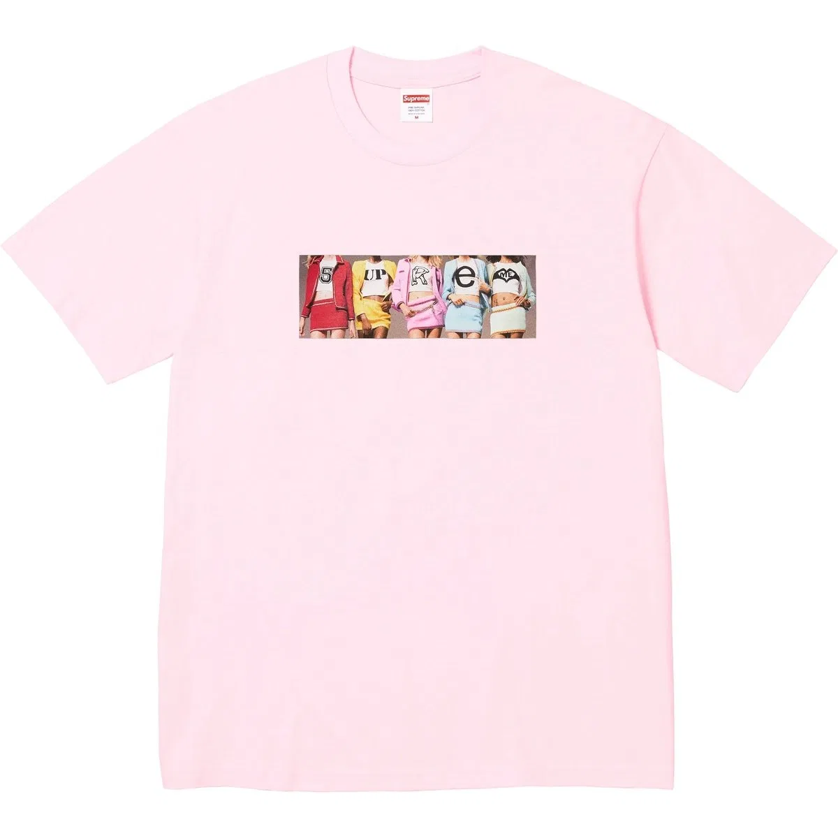 Футболка с принтом Supreme FW25 Fall T Shirt Collection WEEK7 Girls Tee, White — фото 4