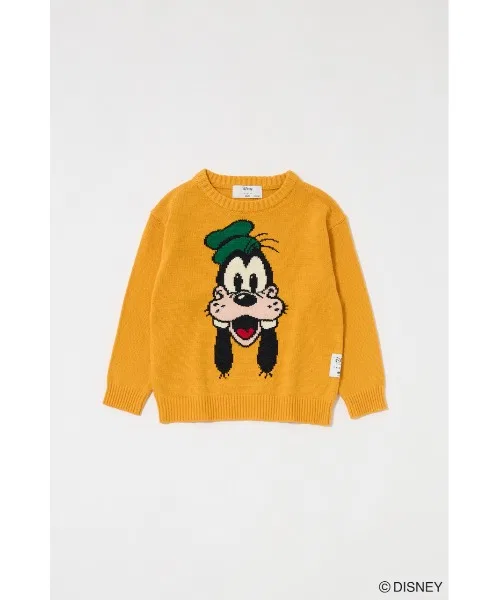 Disney SERIES CREATED by MUS Детский свитер с принтом Disney Микки Маус MD FACE KNIT, Yellow