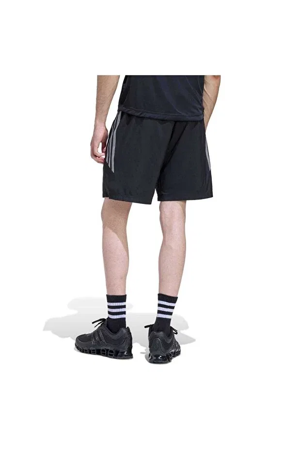 Мужские спортивные шорты из полиэстера Climacool short men's sports shorts ke0703 Adidas, Black — фото 2