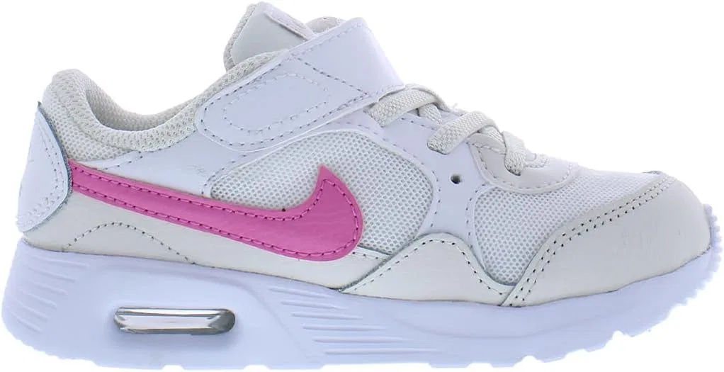 Детские кроссовки для мальчиков Air Max Sc Nike, Pure White/Playful Pink/Phantom — фото 2