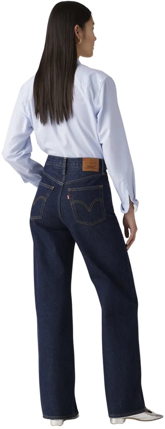 Женские джинсы с широкой штаниной Ribcage Wide Leg Levi's, Shaded View — фото 2