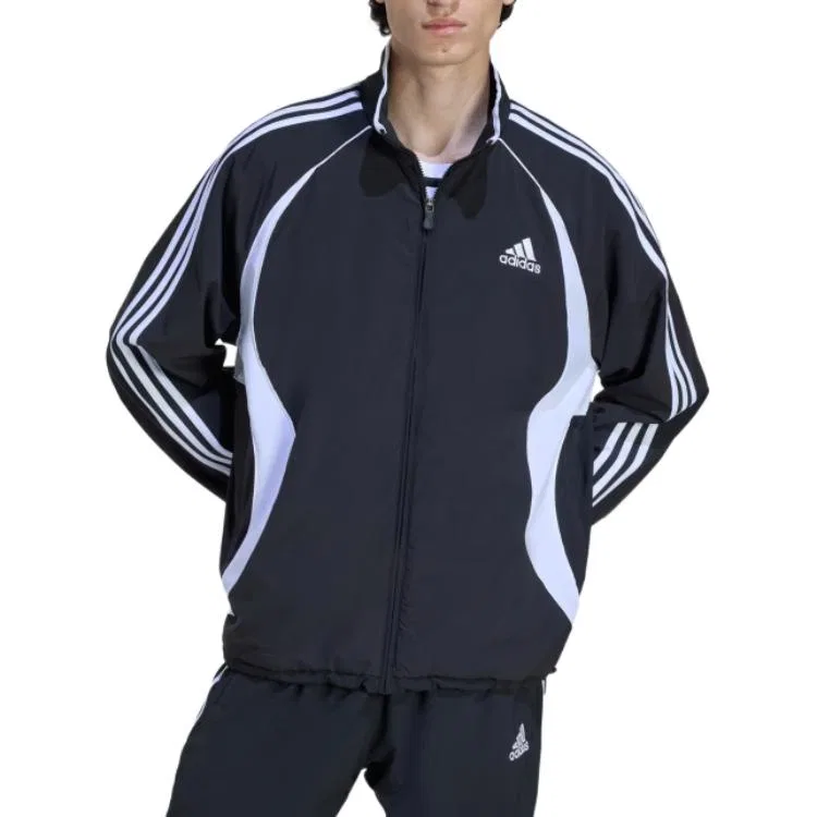 Мужская куртка-бомбер Adidas, Цвет Black — фото 3
