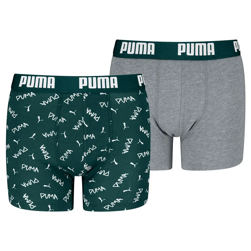 Боксеры 2 шт Puma, зеленый