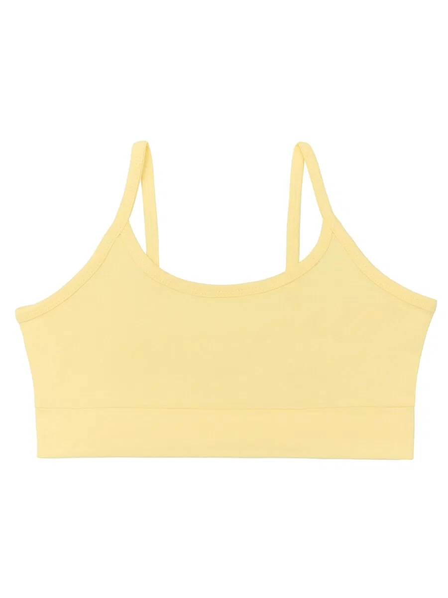 Топ Albero Natur Top 'Madchen Bustier aus Bio-Baumwolle' цвета лимонно-желтый