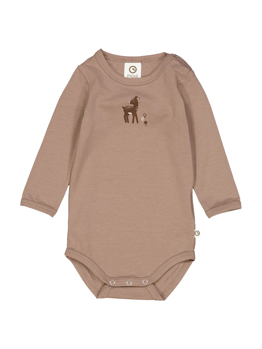 

Комбинезон Müsli by GREEN COTTON, цвет Ecru/Dark beige