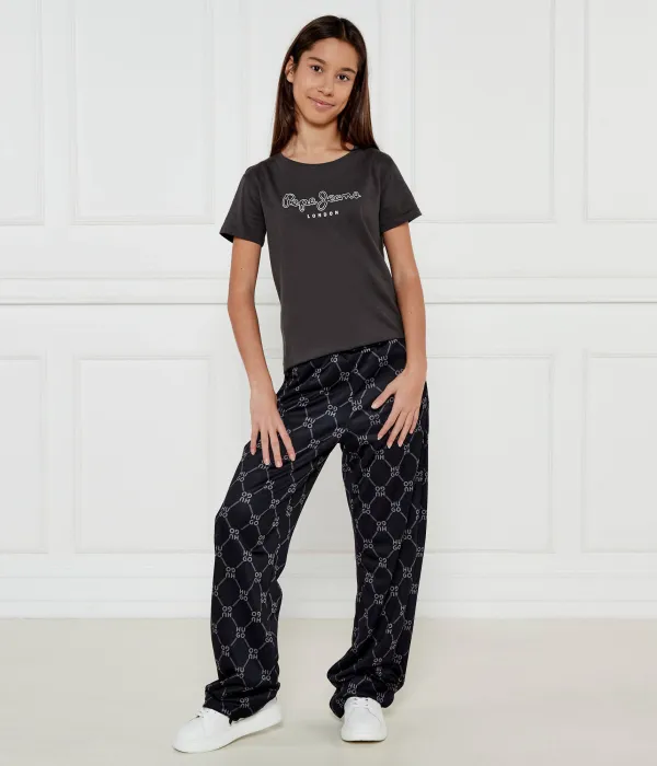 Спортивные штаны Loose fit Hugo Kids, черный — фото 2
