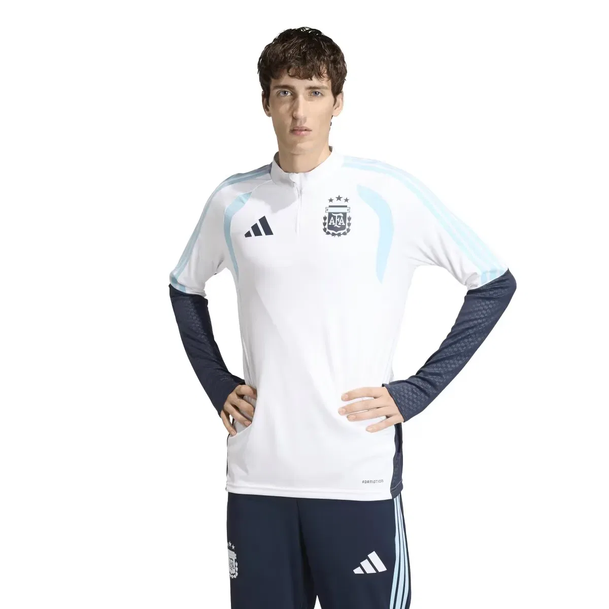 Мужская футболка с технологией FORMOTION adidas, Blanco