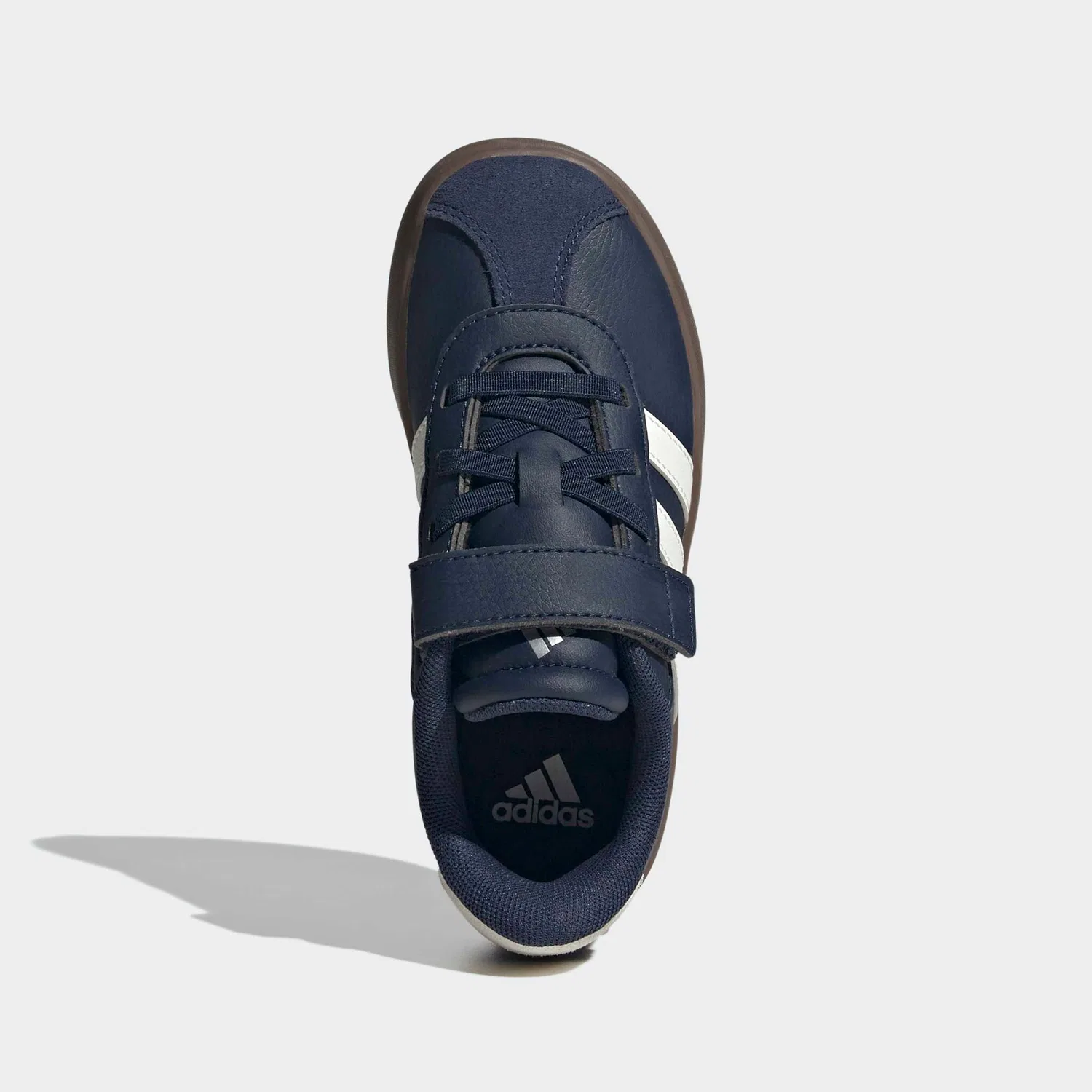 Детские спортивные кроссовки в стиле скейт Adidas Sportswear, Night Indigo/Core White — фото 4
