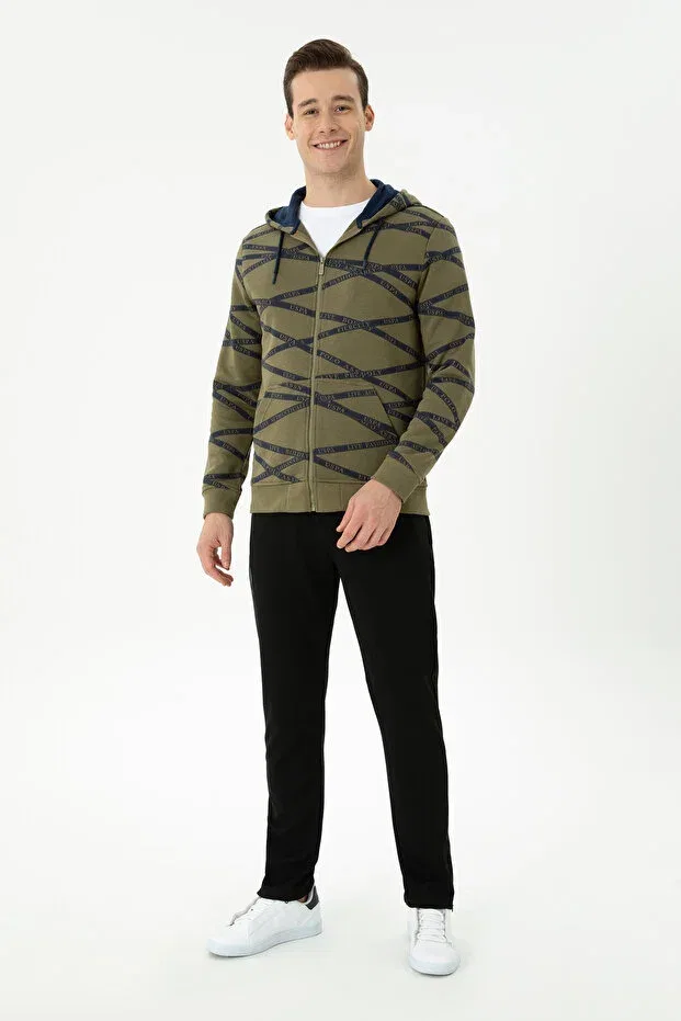 Мужской вязаный кардиган с длинным рукавом U.S. Polo Assn., 902547 — фото 4