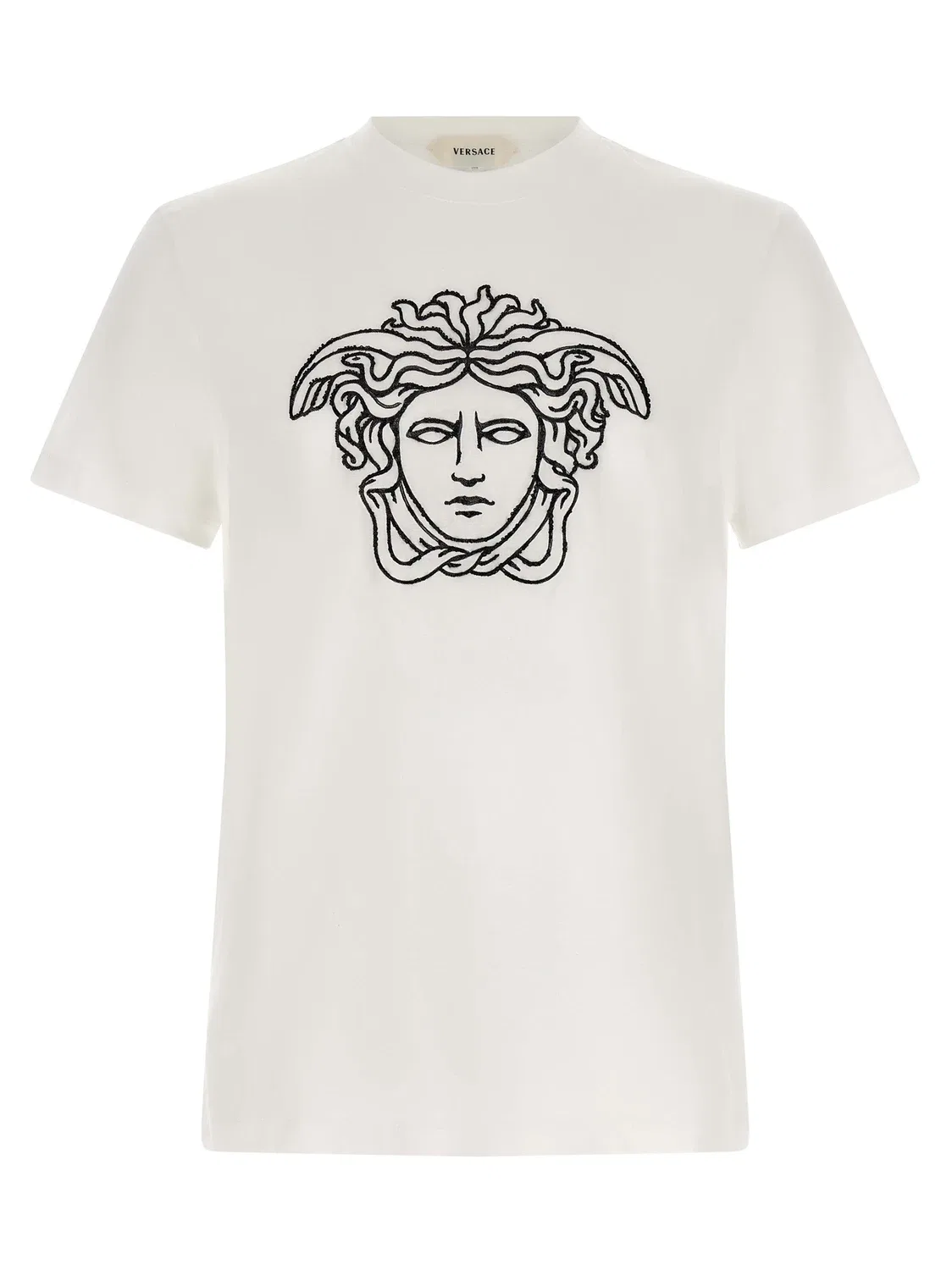 Футболка "Медуза" VERSACE, белый