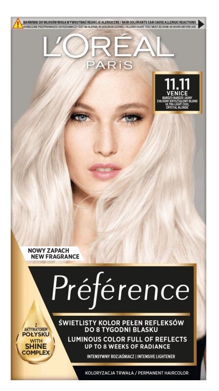 

L’Oréal Preference 11.11 Venice краска для волос, 1 шт.