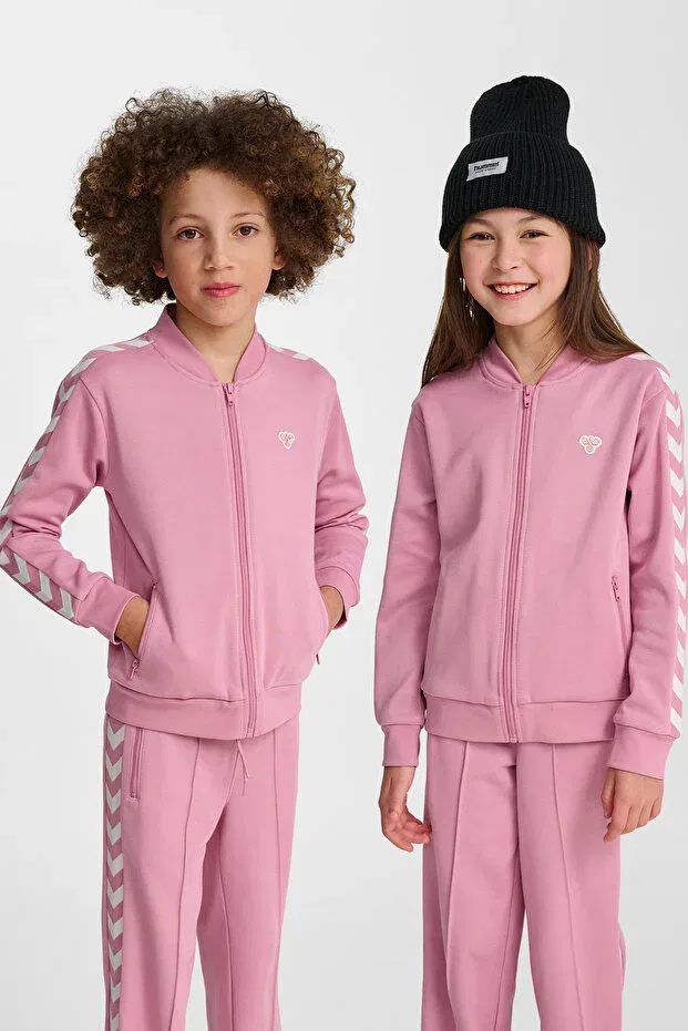 Детские свитшот для девочек с длинным рукавом Hummel, Pink