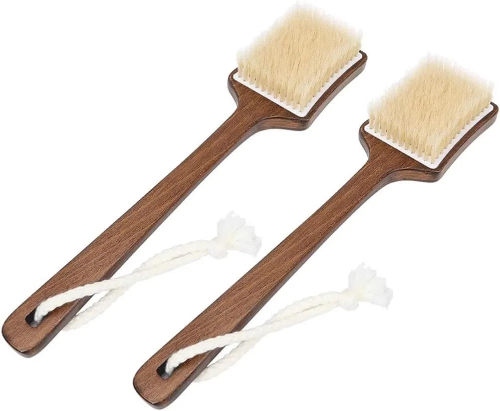 Щетка для тела с длинной ручкой, Generic, 2 шт, Brown