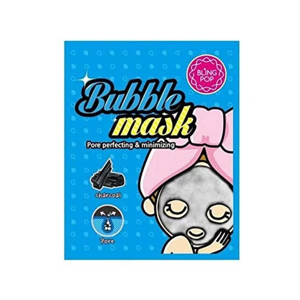 Угольная маска для лица Bling Pop, 20 мл, 10 шт